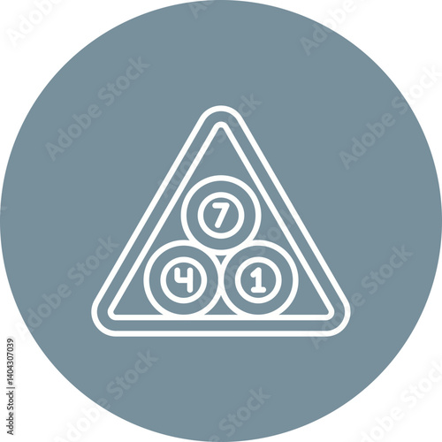 Billiard ball Icon