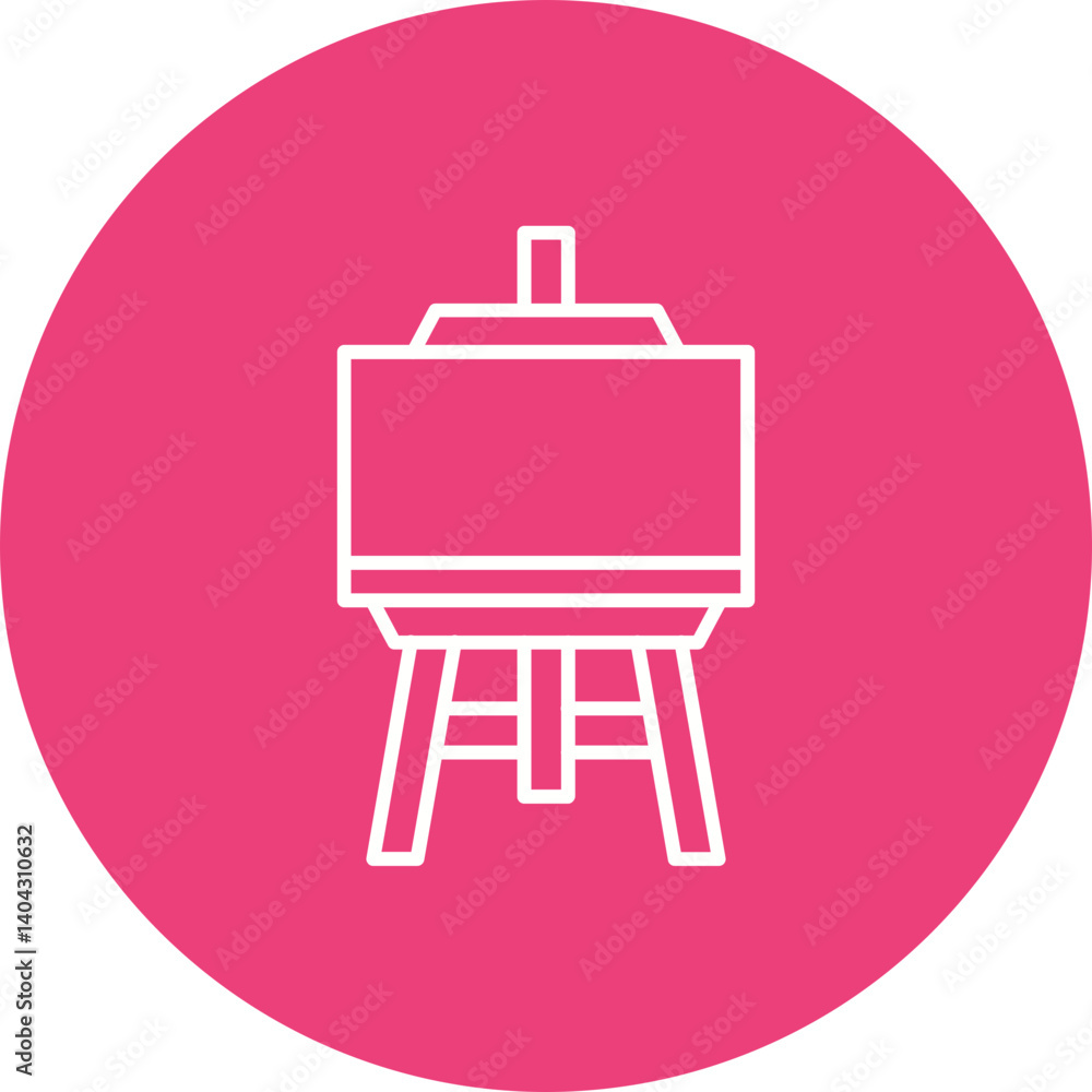 Obraz premium Painting stand Icon