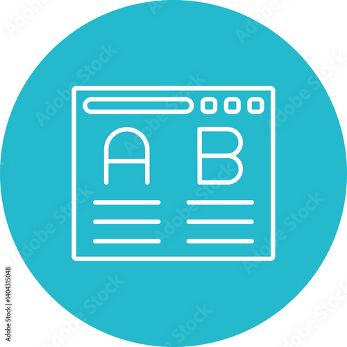 Ab testing Icon
