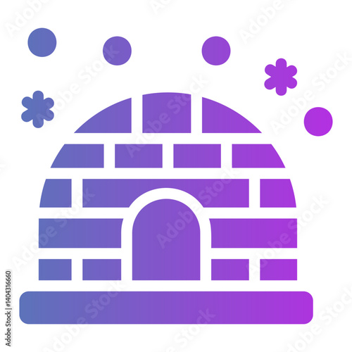 igloo Gradient icon