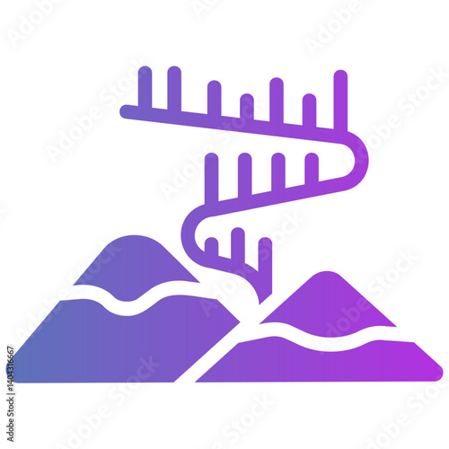 nothern lights Gradient icon