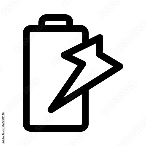 Charging battery icon