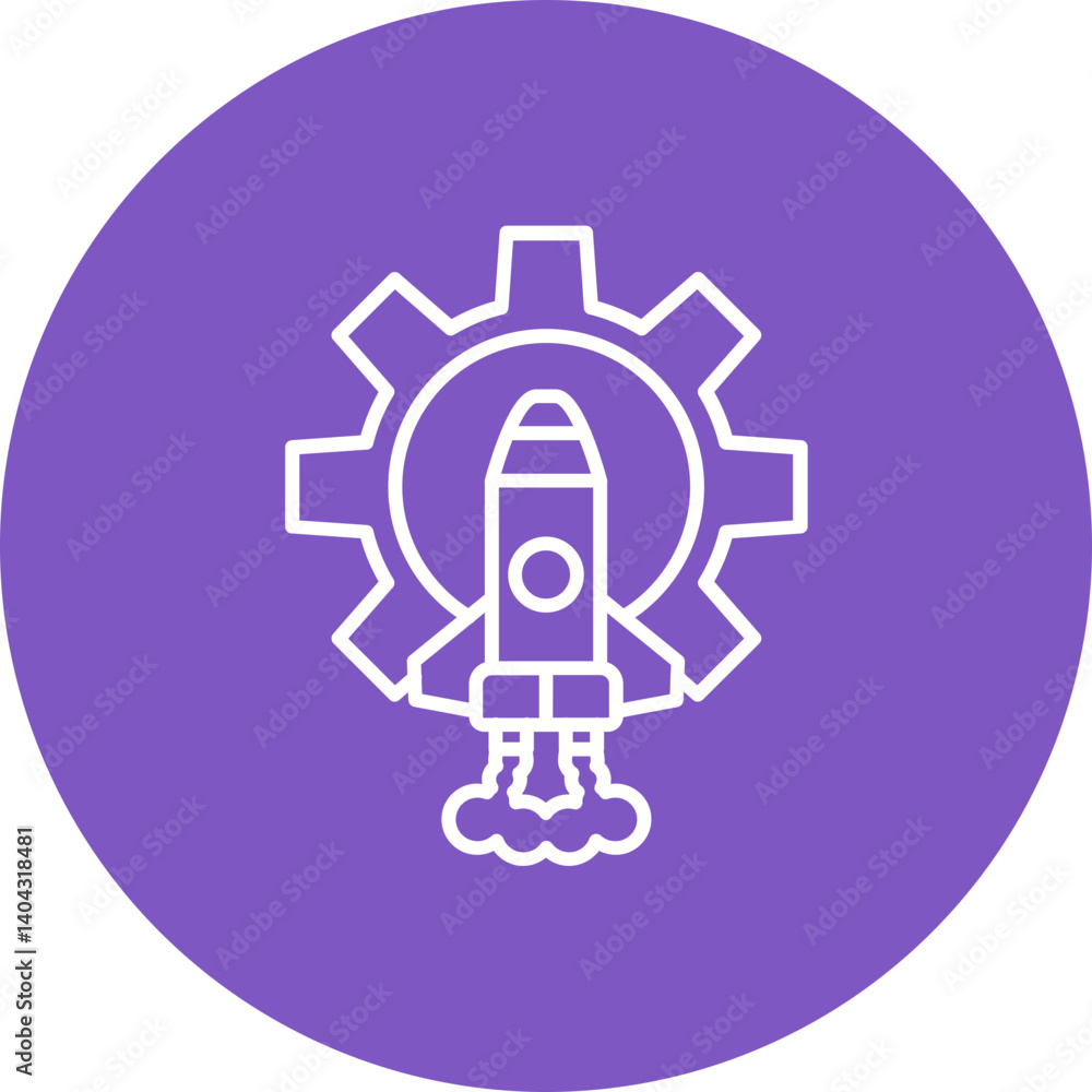 Aerospace engineering Icon Aerospace engineering Icon