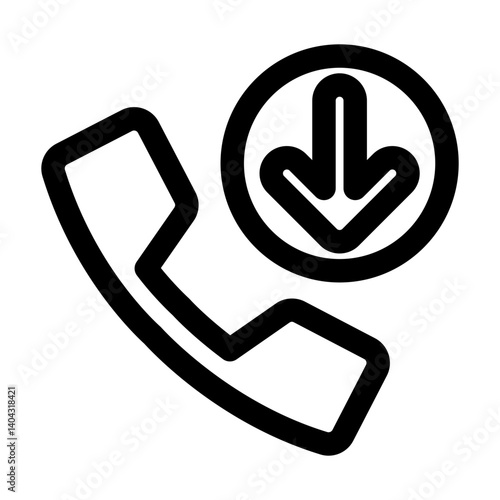 Incoming call icon
