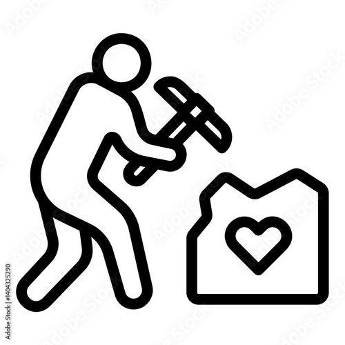 icebreaker Line Icon
