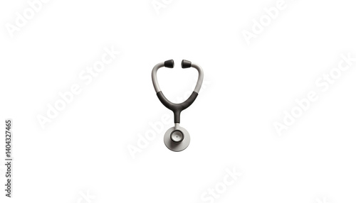 A stethoscope shown on a transparent background, emphasizing its role in healthcare and medical practices