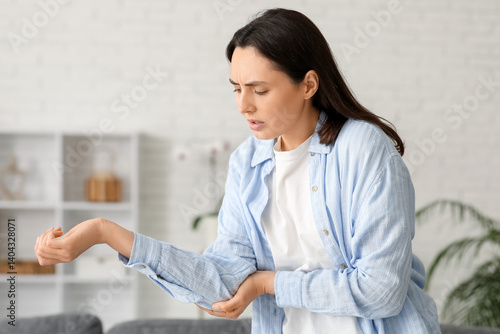 Young woman suffering from ...