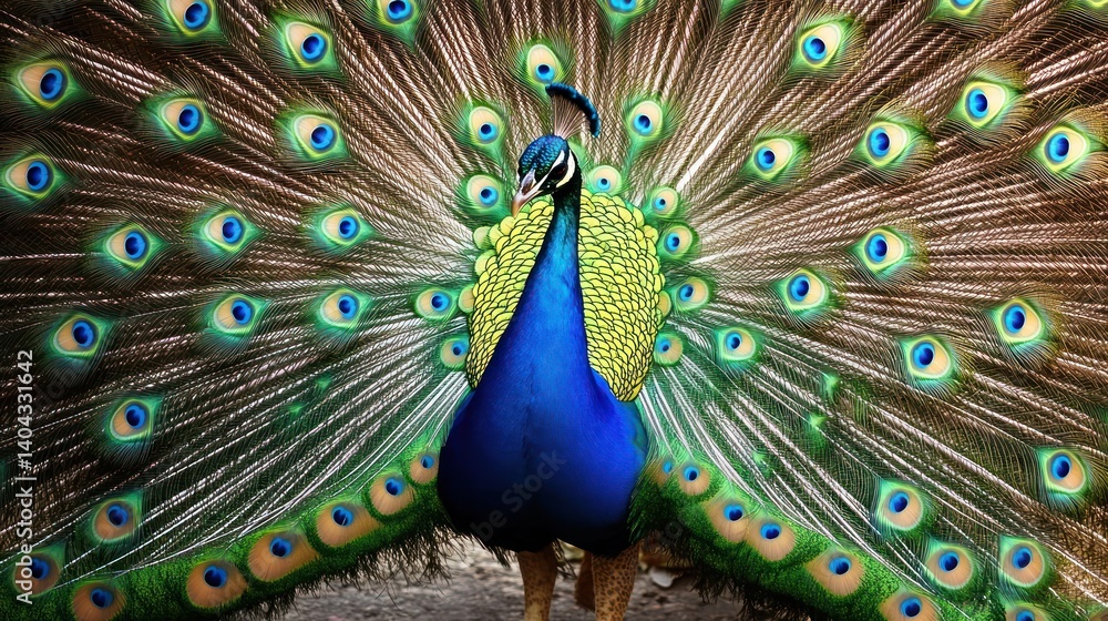 Obraz premium peacock with feathers