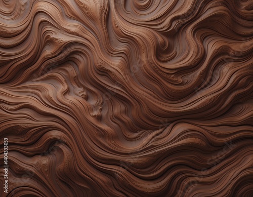Wavy Grain Exotic Wood Texture