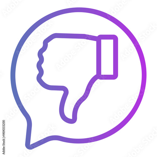 dislike Gradient icon