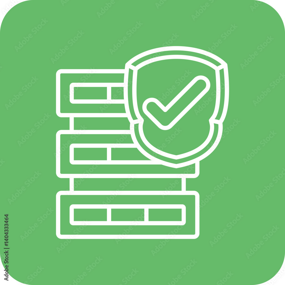 Secure server Icon Secure server Icon