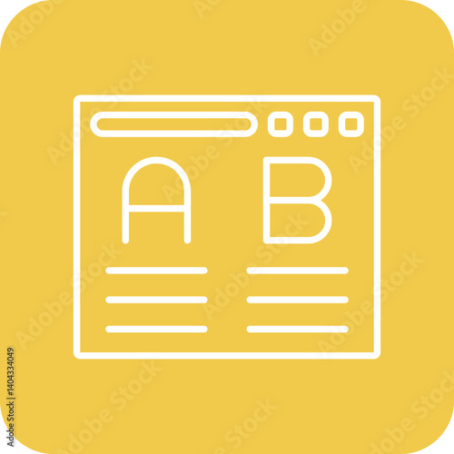 Ab testing Icon