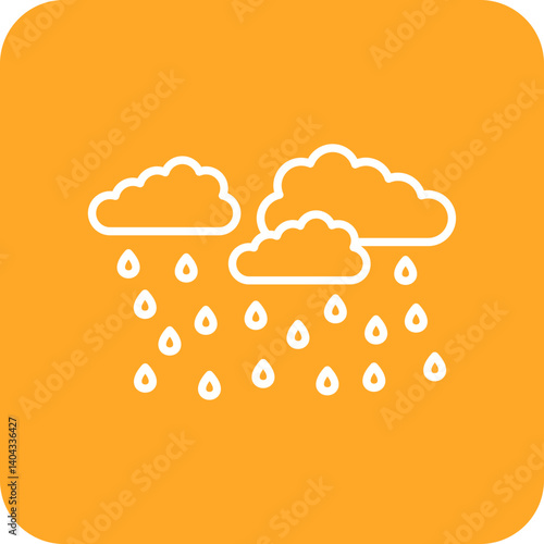 Heavy rain Icon