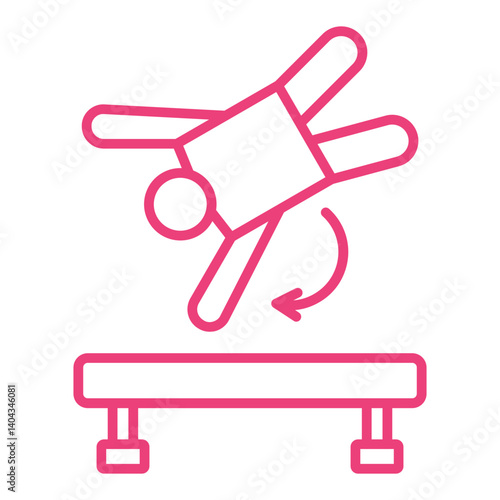 Acrobat jump Icon