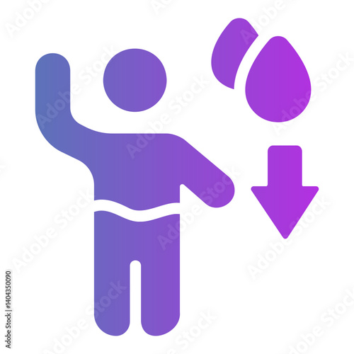 dehydration Gradient icon