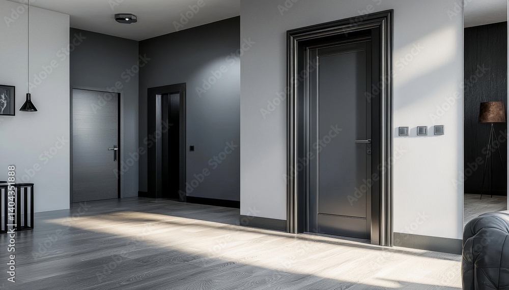 Modern interior door design for contemporary spaces. Modern interior door design for contemporary spaces.