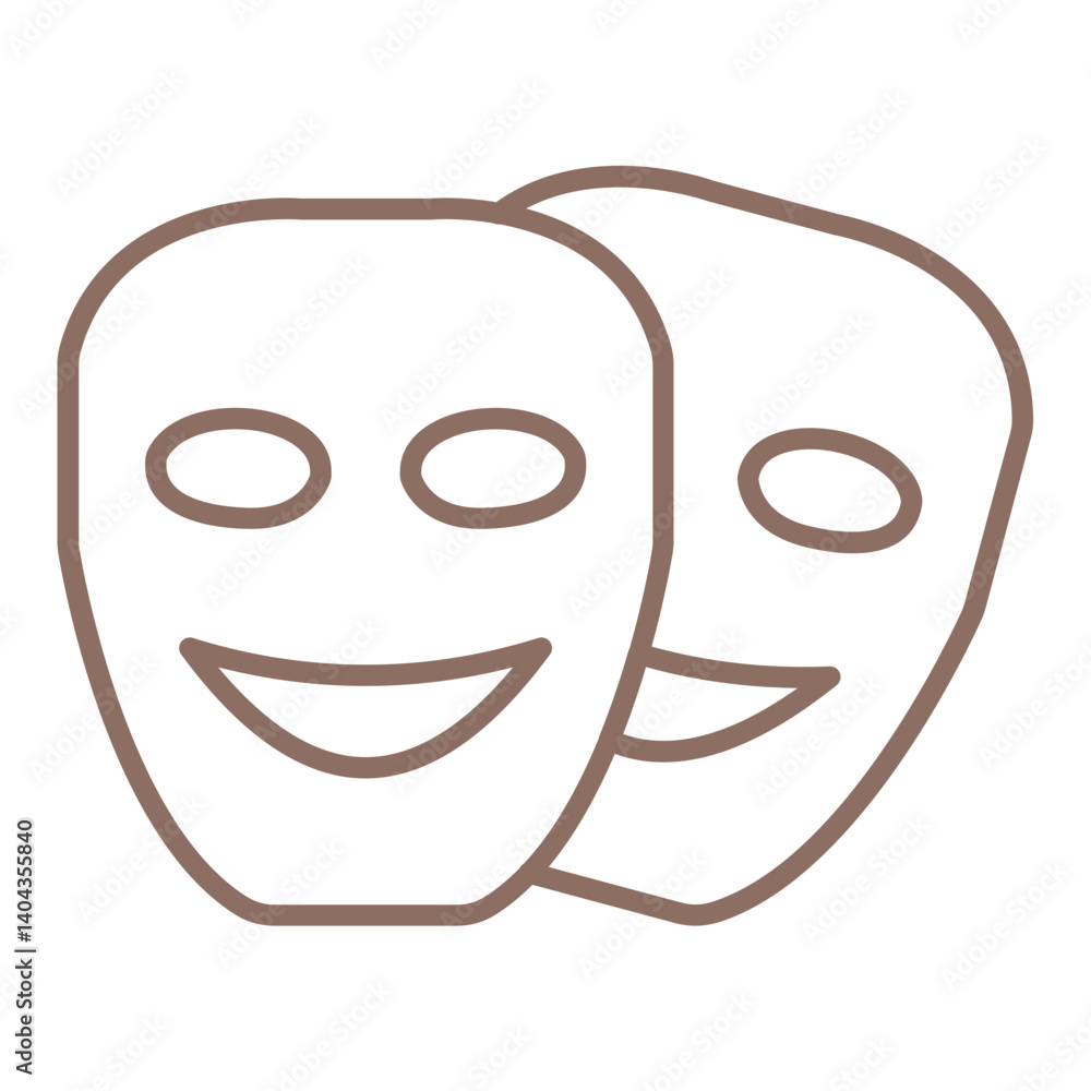 Fototapeta premium Masks Icon