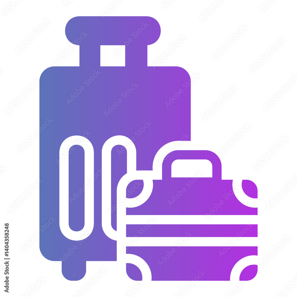 lunggage Gradient icon lunggage Gradient icon