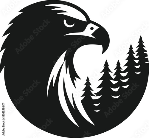 Eagle silhouette