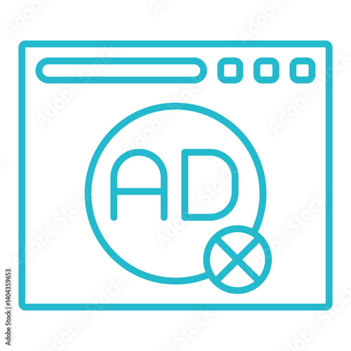 Ad blocker Icon