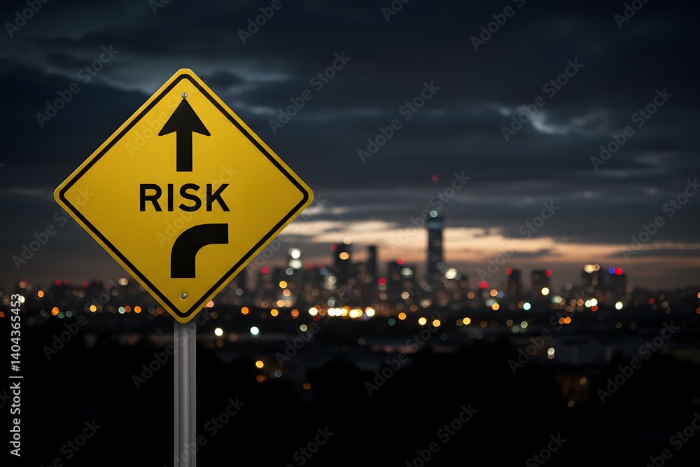 a diamond-shaped yellow road sign with the word