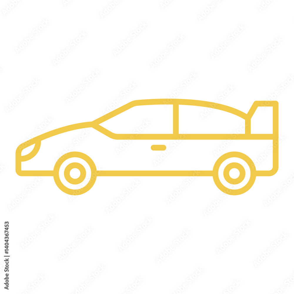 Naklejka premium Car Icon