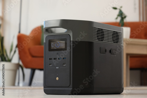 Portable power station on f...