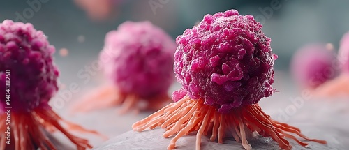 Cancer Cell Micrograph.
