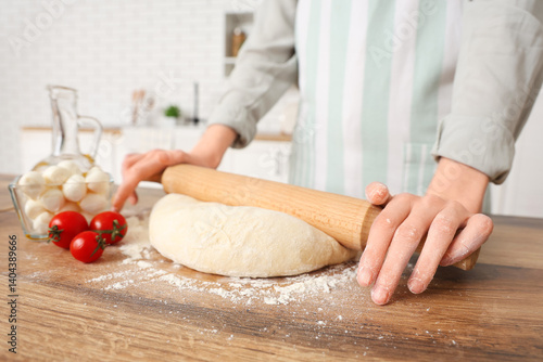 Home cooking pizza dough pr...