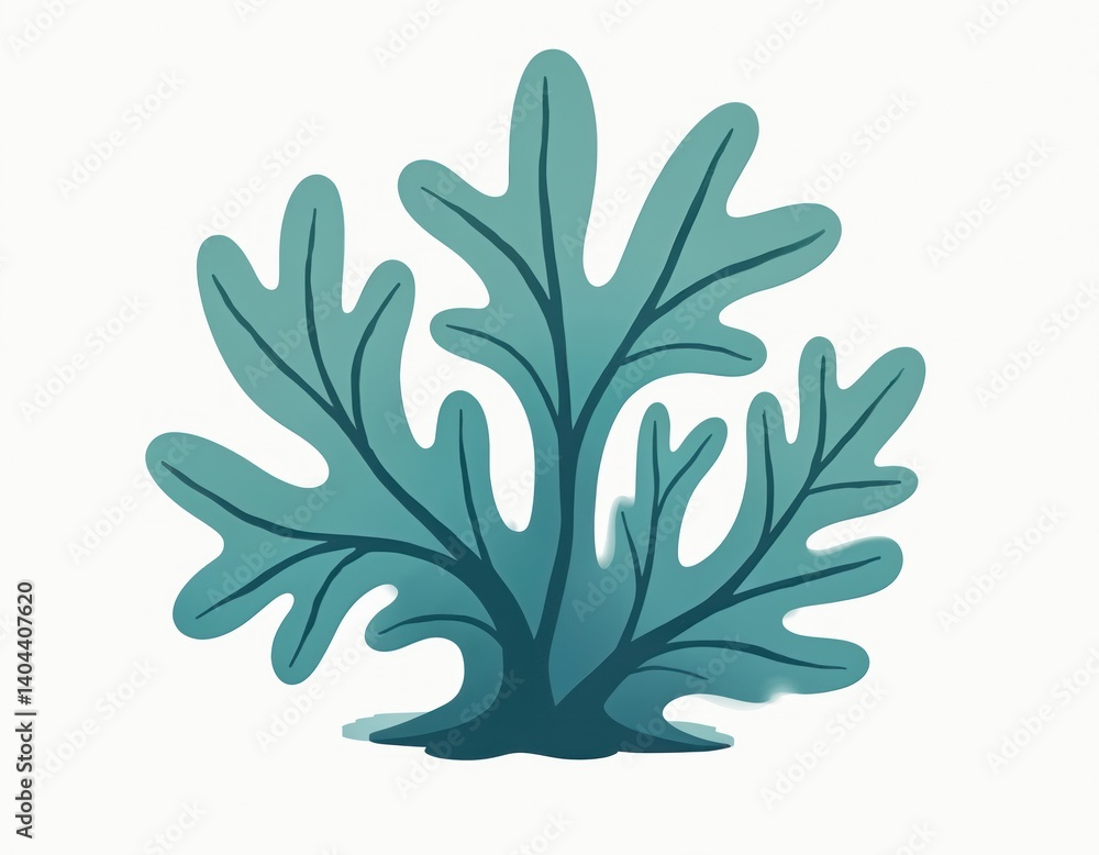 Illustration of seaweed plant. Seaweed silhouette. Marine plant design elements for decoration, logo, icon. Concept for aquarium, underwater world, ocean life, nature, wildlife. Green plant on white Illustration of seaweed plant. Seaweed silhouette. Marine plant design elements for decoration, logo, icon. Concept for aquarium, underwater world, ocean life, nature, wildlife. Green plant on white