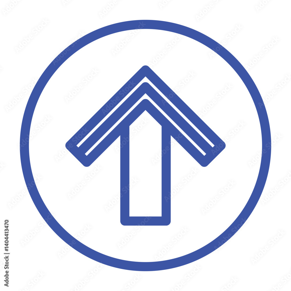 Obraz premium up arrow icon