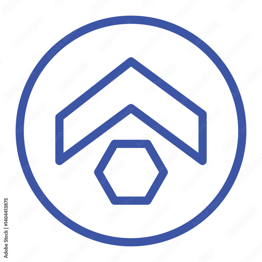 Obraz premium up arrow icon