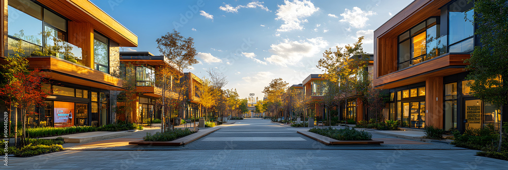 Obraz premium view of the old town