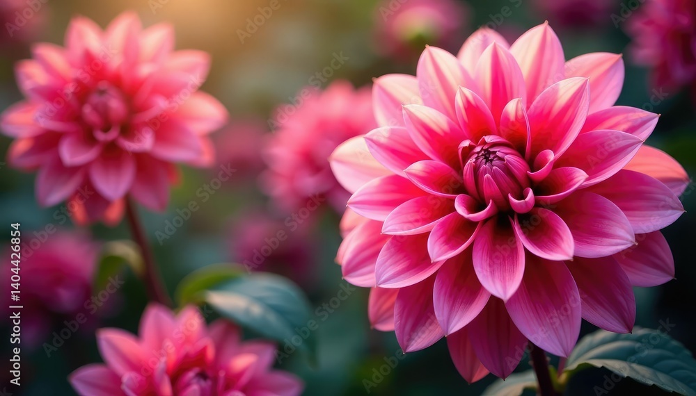 Bold dahlia petals, repeating motif, soft focus, macro, background, wallpaper Bold dahlia petals, repeating motif, soft focus, macro, background, wallpaper