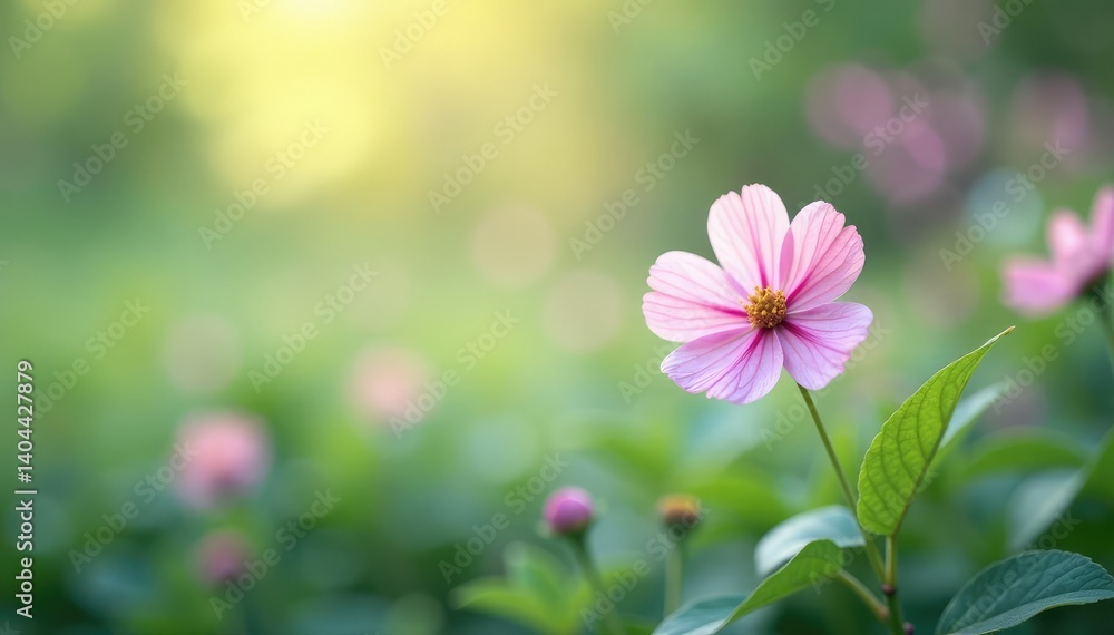 Delicate wildflowers & leaves, pastel palette, soft focus, texture, soft, craft Delicate wildflowers & leaves, pastel palette, soft focus, texture, soft, craft