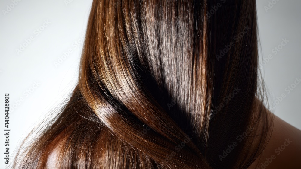 Beautiful model girl with Brown hair strand,silky healthy chestnut wavy hair strand,hair wavy ribbon, with smooth,Keratin straightening,Treatment,straight long hair,procedures,Smooth hairstyle. Beautiful model girl with Brown hair strand,silky healthy chestnut wavy hair strand,hair wavy ribbon, with smooth,Keratin straightening,Treatment,straight long hair,procedures,Smooth hairstyle.