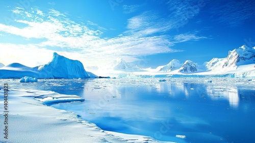 Wallpaper Mural The beauty of endless, crystalline glaciers is breathtaking.  Torontodigital.ca