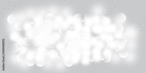 Abstract. bokeh blur light on white background. vector illustration.