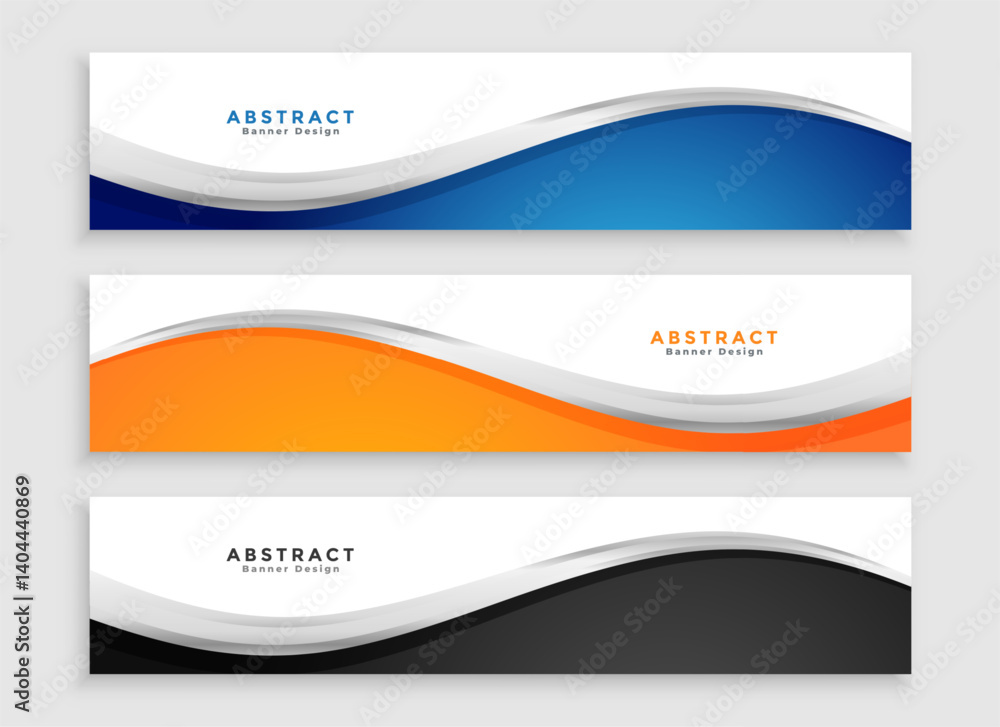 wavy style corporate website slider layout for magazine cover page