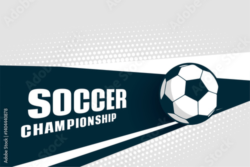 soccer championship league poster a tournament of champions