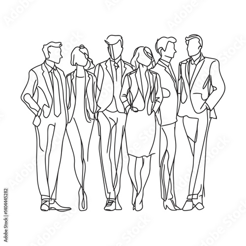 Business Team Discussing Strategy
