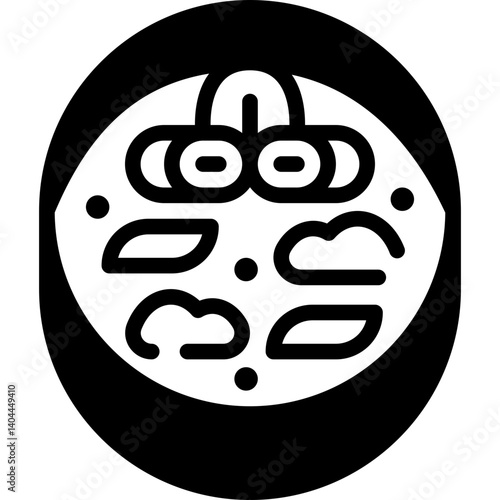 tom kha gai solid line icon