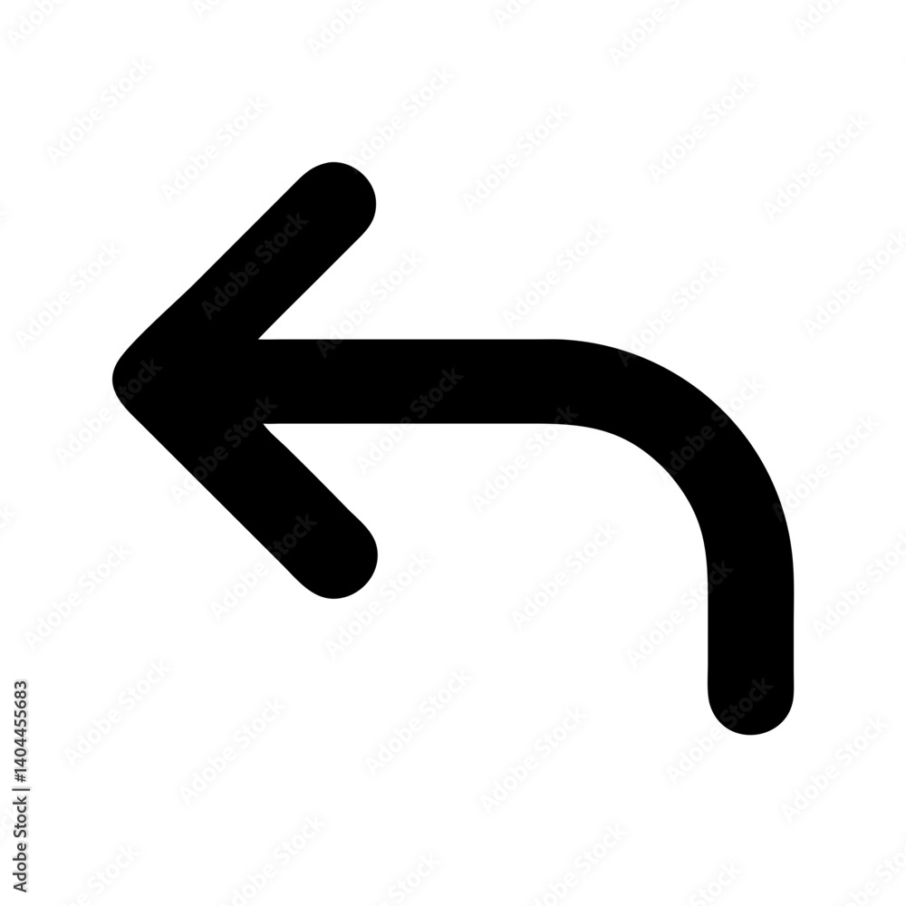 Curved Arrow Pointing to Right Icon Design Curved Arrow Pointing to Right Icon Design