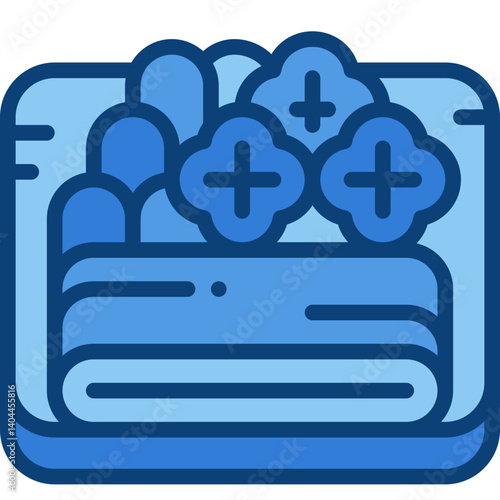 dessert two tone icon