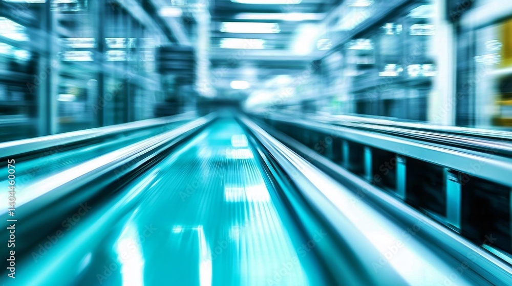 Observe the efficiency of robot-assisted manufacturing processes in a high-tech setting. Observe the efficiency of robot-assisted manufacturing processes in a high-tech setting.