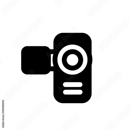 handycam glyph icon