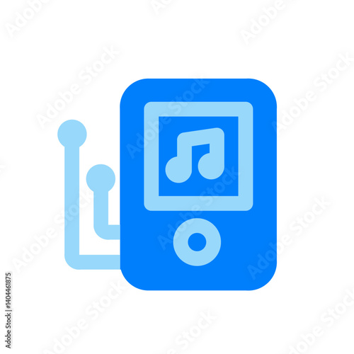 mp3 player duo tone icon