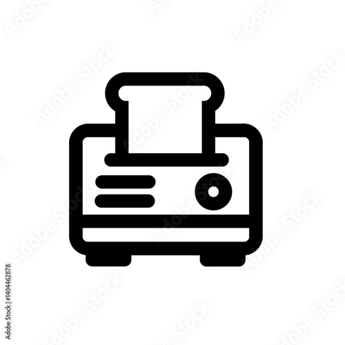 toaster line icon