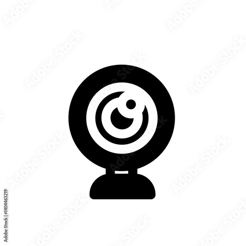 webcam glyph icon