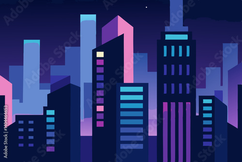 night city background
